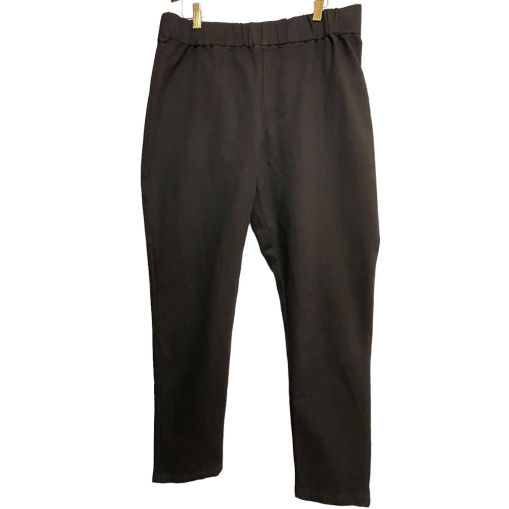SOFT SURROUNDINGS Metro Pants Full Length Pull On Black Size XL NWT